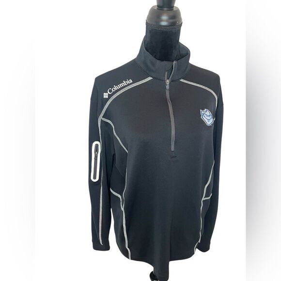 COLUMBIA MENS ST LOUIS UNIVERSITY SLU BILLIKENS COLLEGE BLACK PULLOVER - Picture 9 of 9